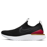 (WMNS) Nike Epic Phantom React Flyknit 'Black University Red' BV0415-004
