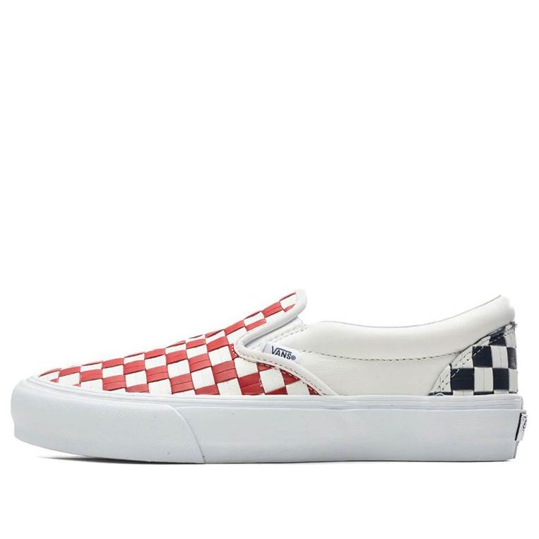 Vans Classic Slip-On VLT LX 'Leather Woven - Red' VN0A5JJ19JD