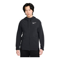 Men's Nike Solid Color Small Long Sleeves Hooded Jacket Black DM5947-011