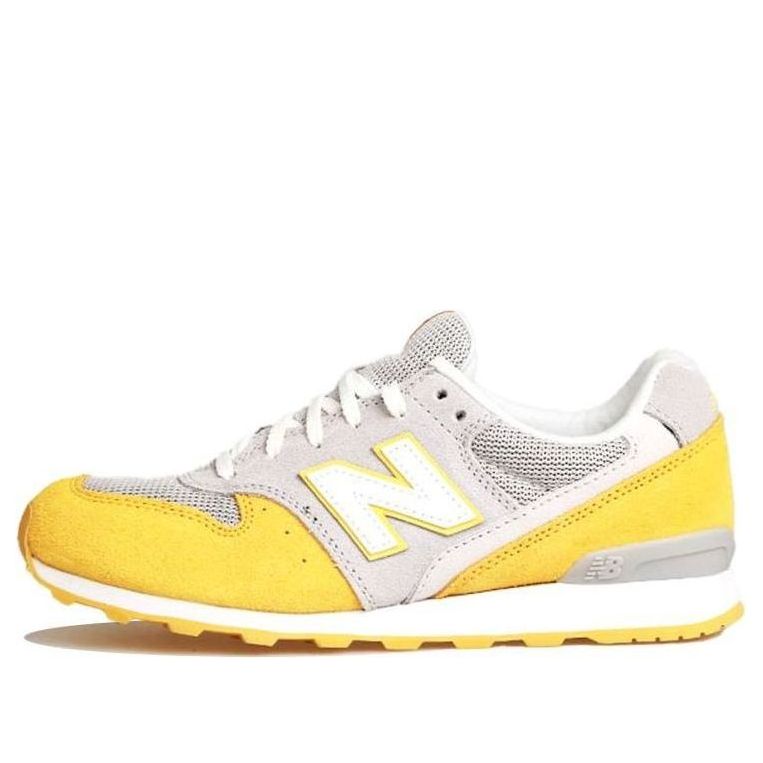(WMNS) New Balance 996 v2 Low-Top Gray/Yellow WR996KE2