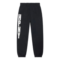 HERON PRESTON SS23 HPNY Sweat Pants 'Black White' HMCH027C99JER0021001