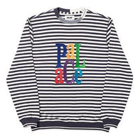 PALACE Zig Zag Crew Black/white Stripes LOGO P19SS017