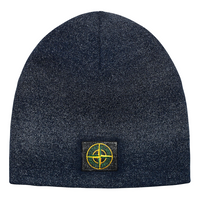 Supreme FW23 Week10 STONE ISLAND Reflective Beanie 'Navy' SUP-FW23-2425