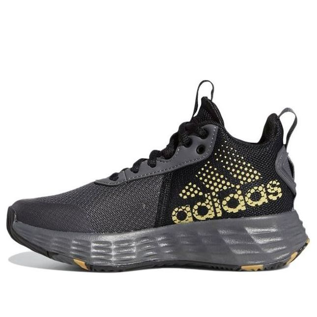 (GS) adidas Own The Game 2.0 'Grey Matte Gold' GZ3381