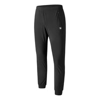 Men's FILA Casual Sports Knit Long Pants/Trousers Black A11M021612F-BK