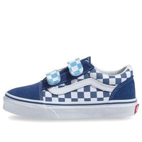 (PS) Vans Old Skool Checkerboard 'Blue White' VNA38HDVDX