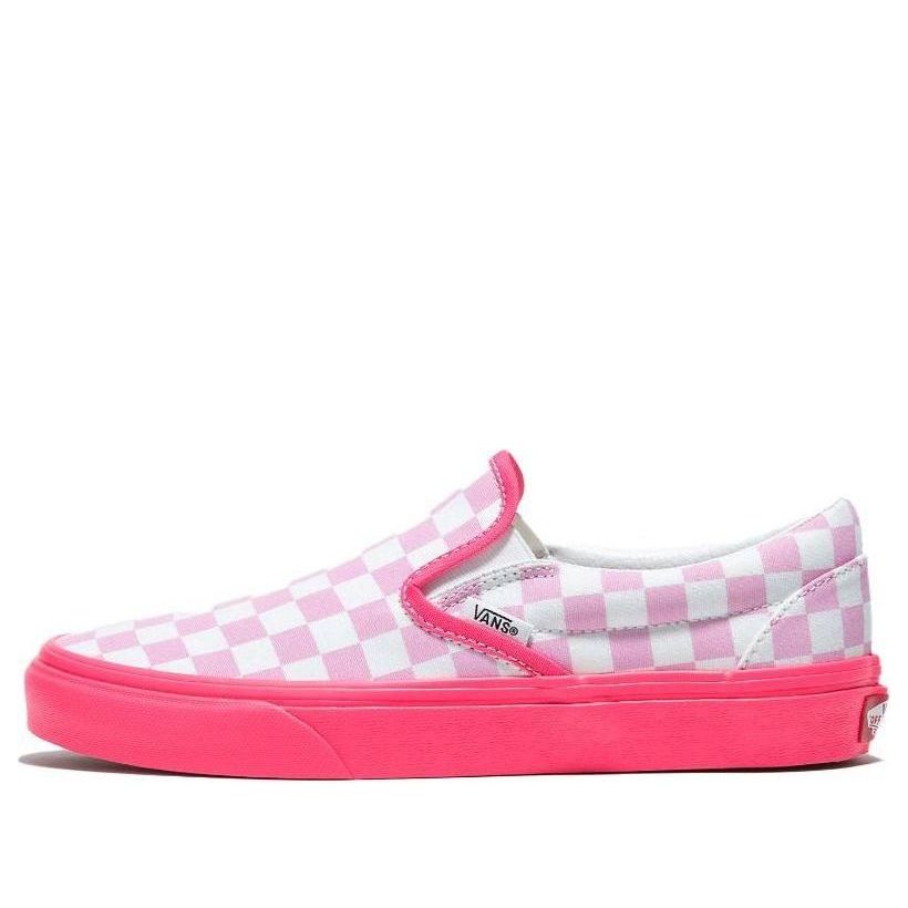 Vans slip-on CUSTOMS NEON 'Pink Checkerboard' VN0A3VC1444