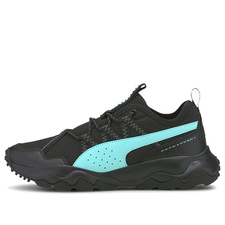(WMNS) PUMA Ember Trail Black/Blue/White Low sneakers 193131-07