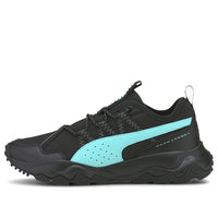 (WMNS) PUMA Ember Trail Black/Blue/White Low sneakers 193131-07