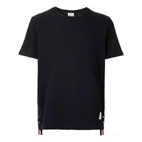THOM BROWNE Short Sleeve T-Shirt 'Navy' MJS056A-00050-415