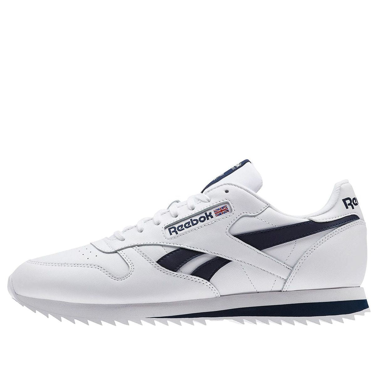 Reebok Classic Leather Ripple Low BP Running Shoes White BS8300