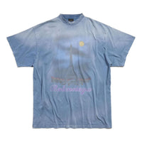 Balenciaga Paris Moon T-shirt 'Blue' 739028TQVO14530