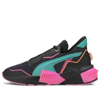 (WMNS) PUMA First Mile x Provoke XT 'Black Luminous Pink' 194110-01