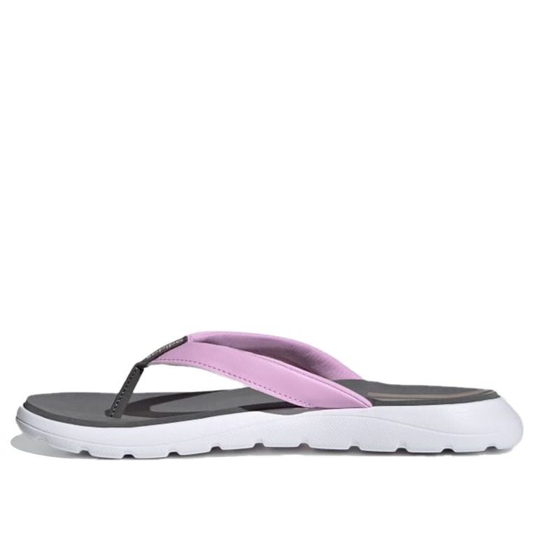 (WMNS) adidas neo Comfort Flip-Flops Slippers Grey/Purple FY8658