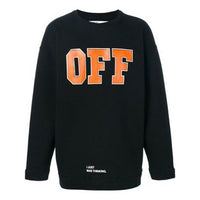Off-White Mens Cotton Casual Long Sleeve Sweater OMBA007F171920441019