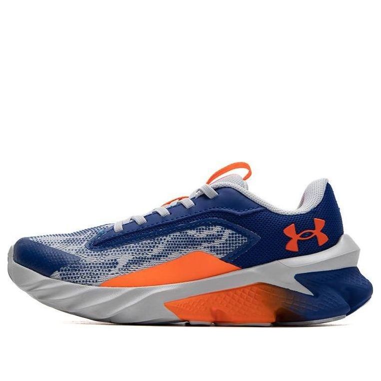 (GS) Under Armour BPS Scramjet 4 'Blue Orange Grey' 3024209-404