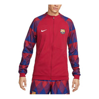 Nike FC Barcelona Academy Pro Full-Zip Knit Soccer Jacket 'Red' FB3043-620