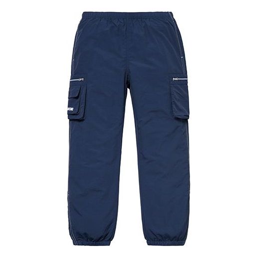 Supreme SS19 Nylon Cargo Pant Casual Jogger Pants Unisex Navy Blue SUP-SS19-10289