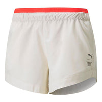 (WMNS) PUMA Training Woven Shorts 'White' 521002-73