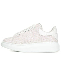 (WMNS) Alexander McQueen Oversized Glitter Sneaker 'Light Pink' 558944W4Q119396