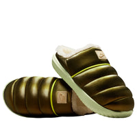 (WMNS) Nike Burrow SE Slides 'Olive Aura Soft Pearl Volt' HV5745-300