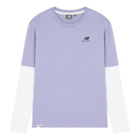 New Balance Classic Long Sleeve Tee Asia Sizing 'Purple White' 5DC16063-DV