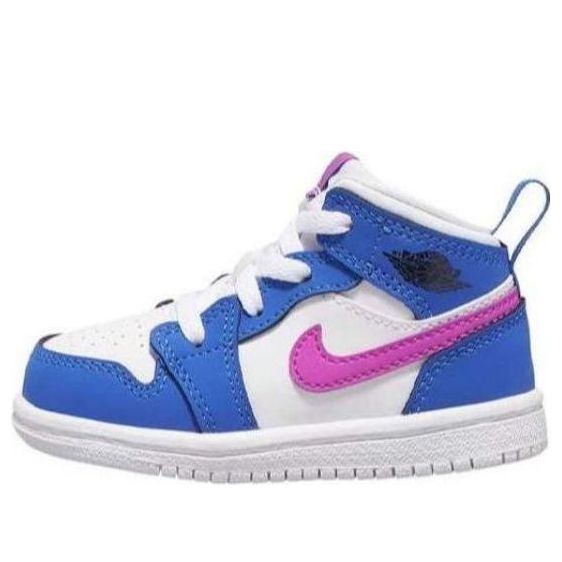 (TD) Air Jordan 1 Mid 'Hyper Royal Hyper Violet' 640735-451
