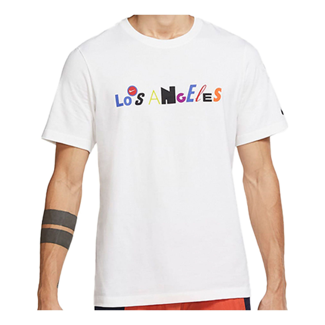 Nike Sportswear Casual Sports Round Neck Short Sleeve White DC2763-100