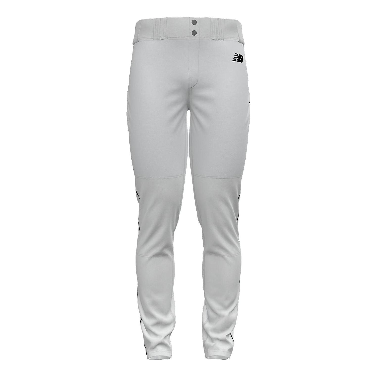 New Balance Adversary 2 Baseball Piped Pant Tapered Asia Sizing 'White Black' BMP316-WK