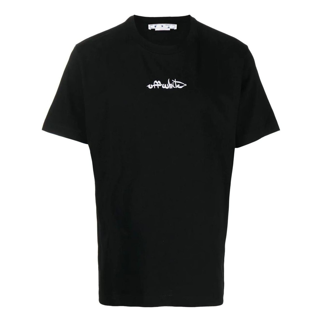 Off-White Ow Script Tee OMAA027F22JER0055100