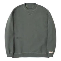 New Balance 1000 Sweat Crew Regular Fit Asia Sizing 'Grey Green' AMT25019-NSE