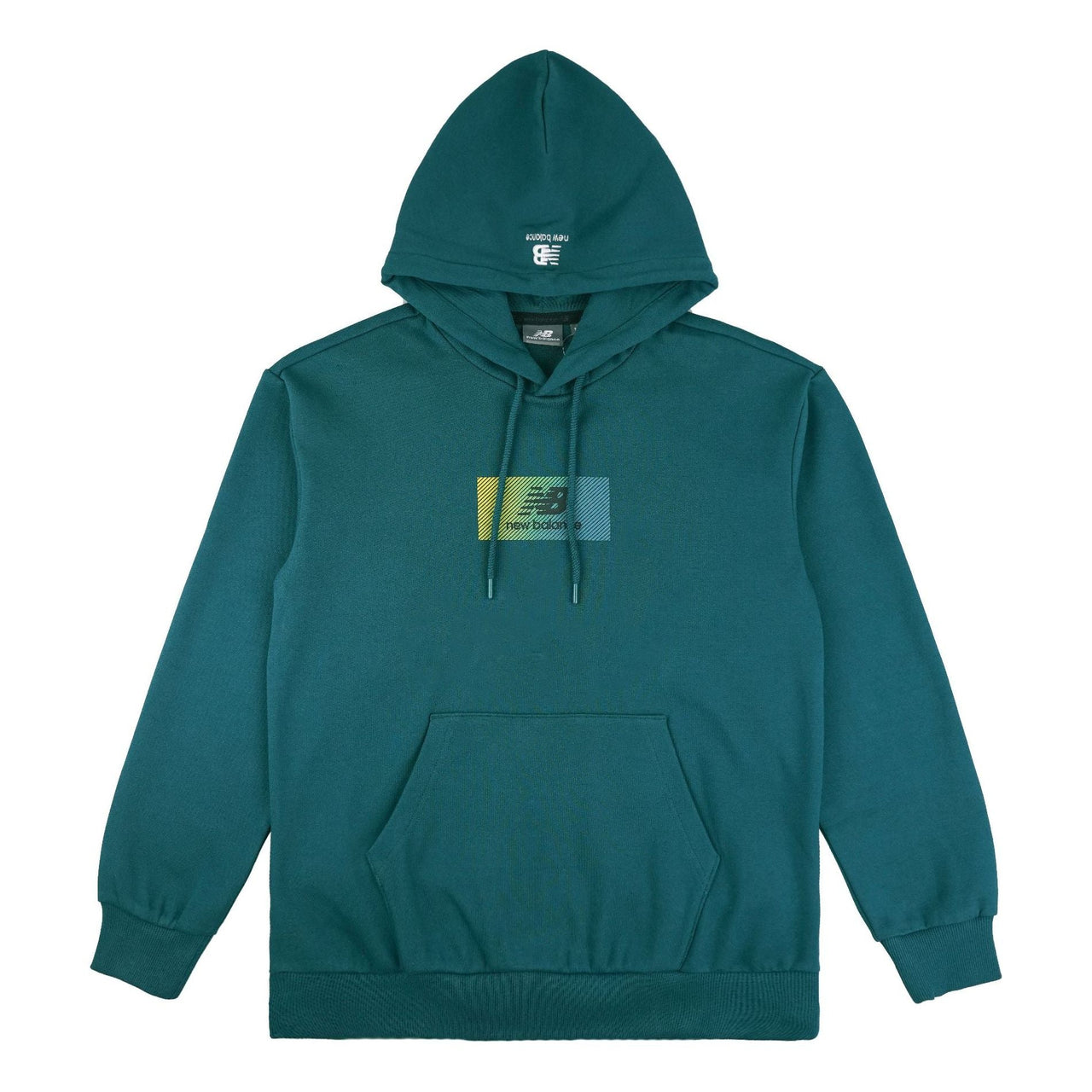 New Balance hooded Minimalistic Casual Pullover Couple Style Green NCA33011-GRN