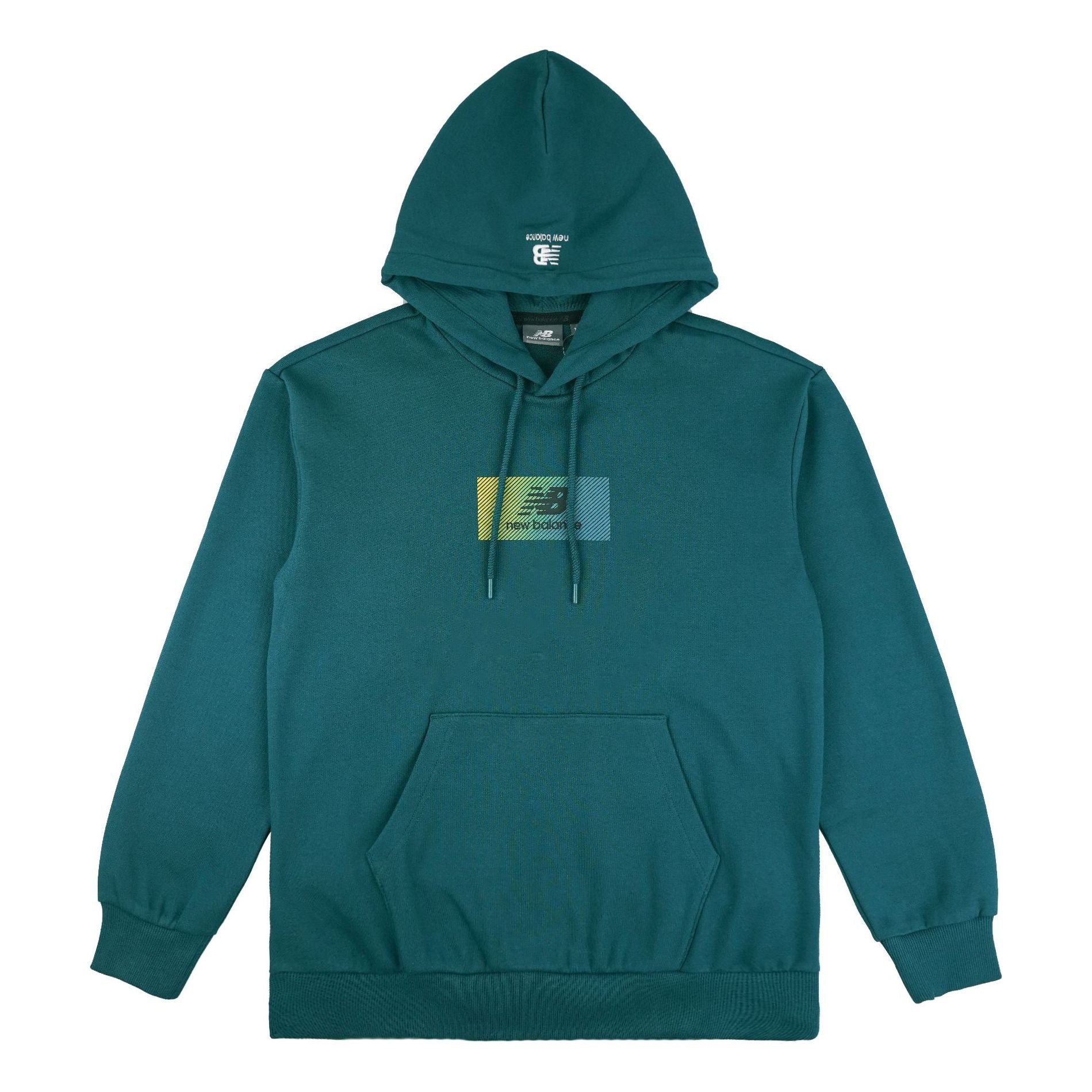 New Balance hooded Minimalistic Casual Pullover Couple Style Green NCA33011-GRN