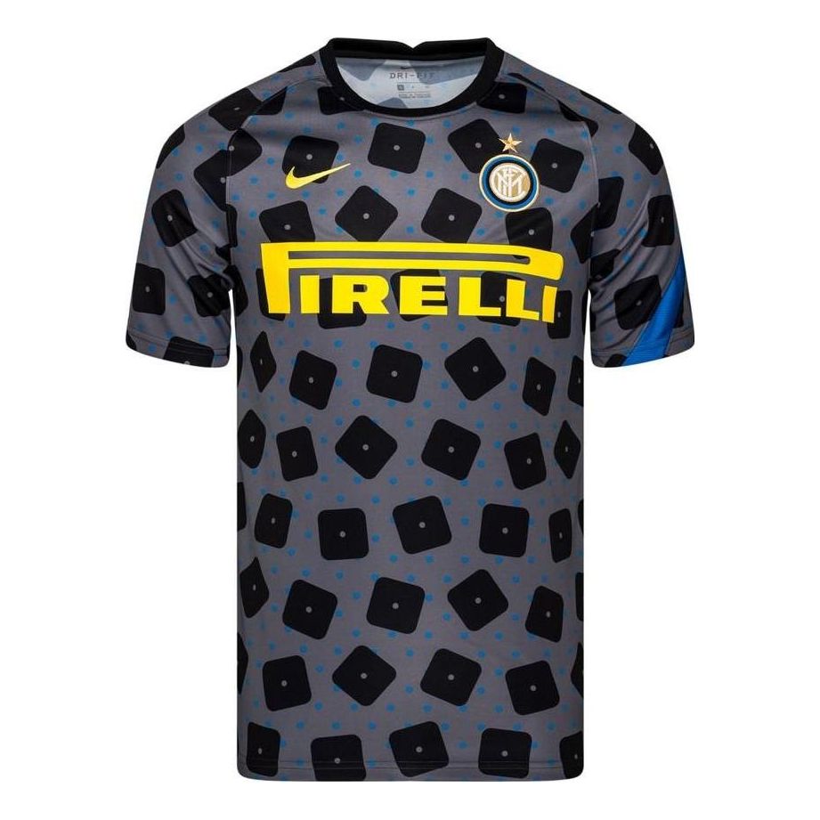Nike 20-21 Inter Milan CL Pre-Match Training Shirt 'Grey' CK9715-022