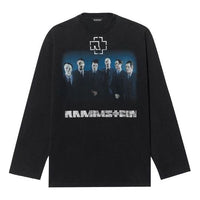 Balenciaga Rammstein Germany Band Crossover Long Sleeves Unisex Black 651796TLV511000