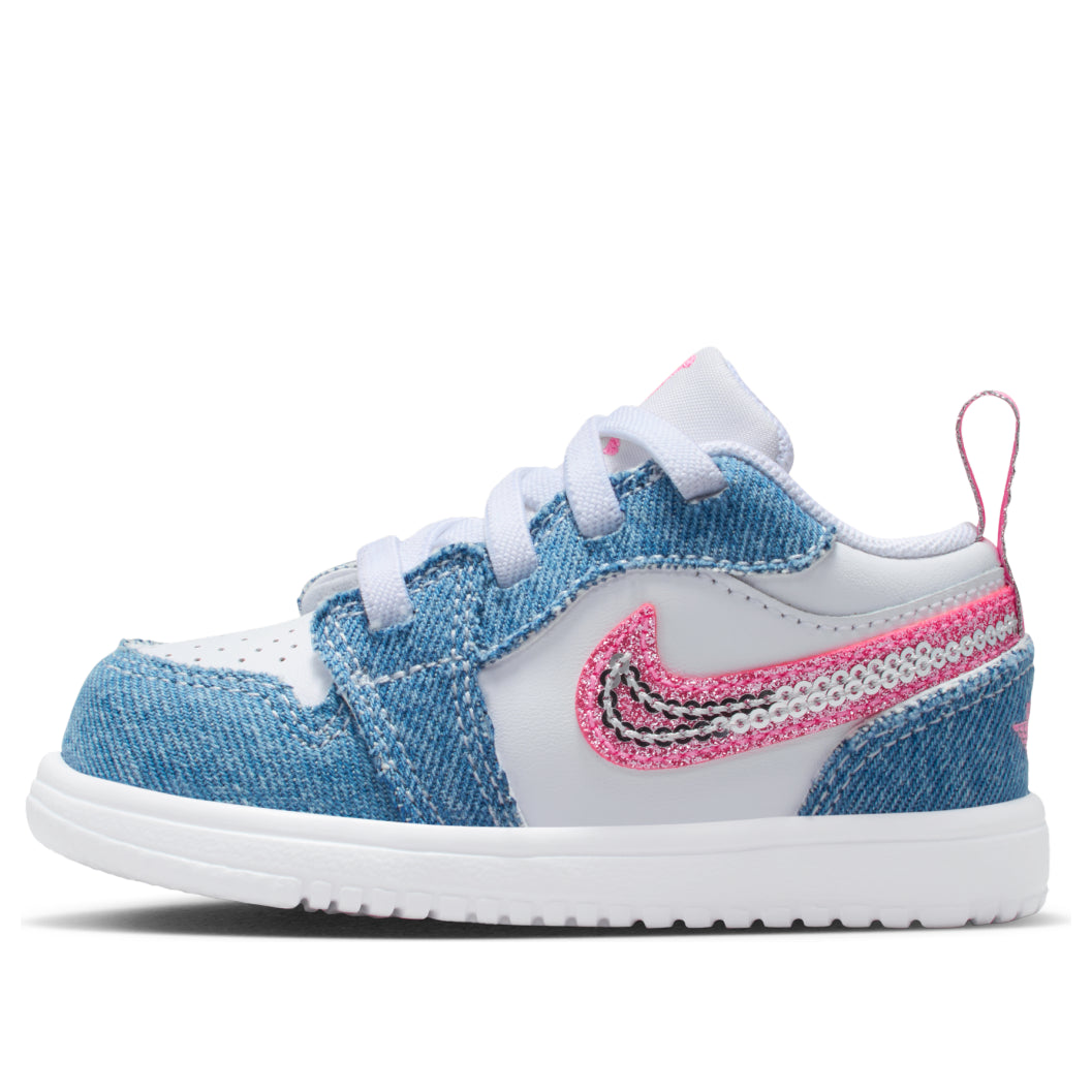(PS) Air Jordan 1 Low SE 'Denim Sequin' HQ2002-400