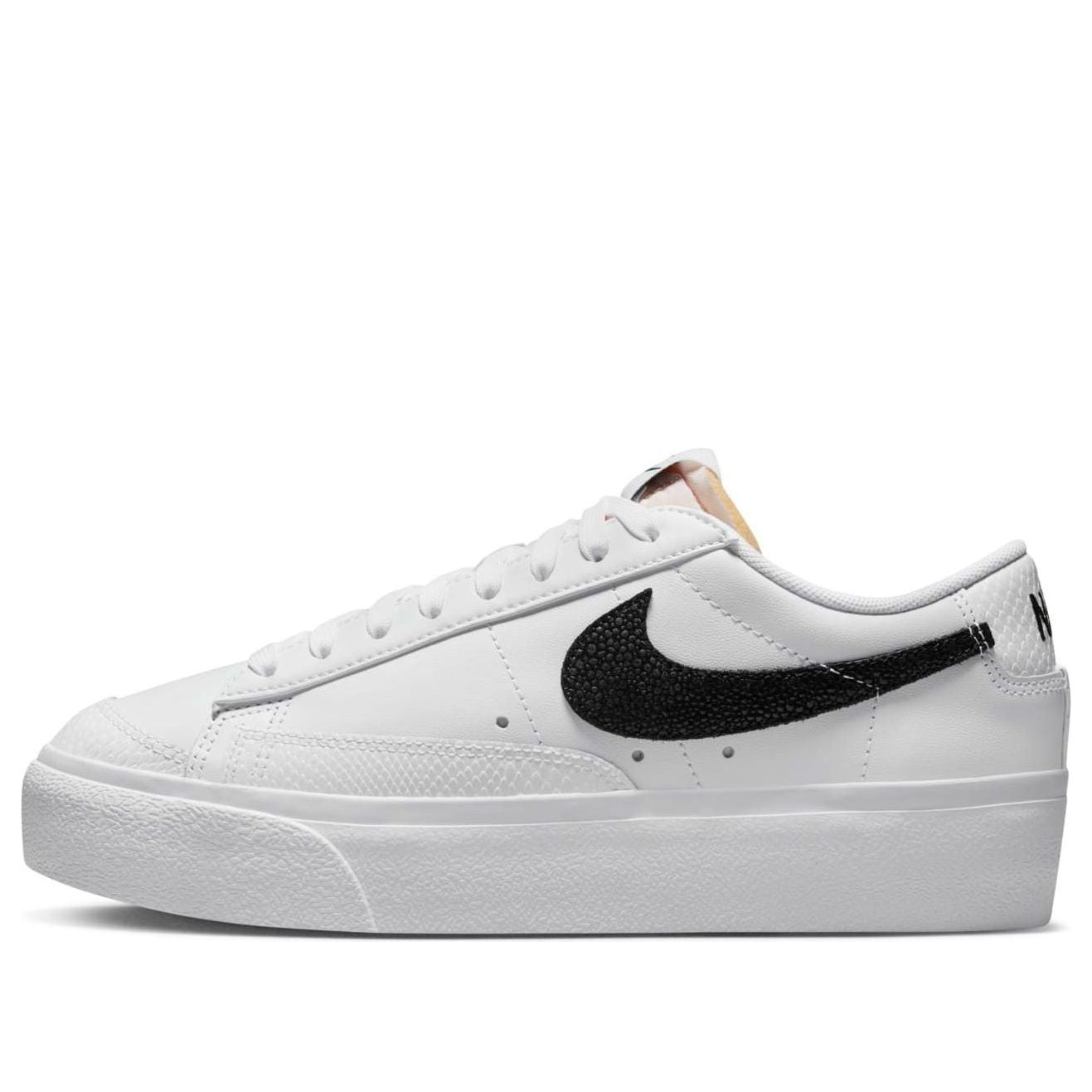 (WMNS) Nike Blazer Low Platform 'White Snakeskin' DZ5210-100