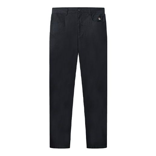 Men's FILA Woven Black Long Pants/Trousers F51M038816F-NV