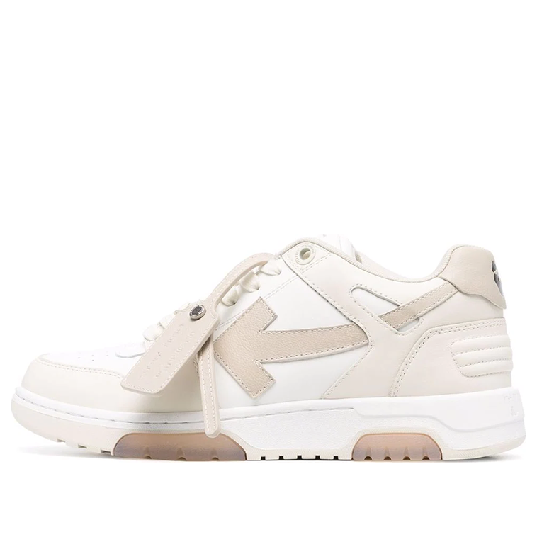 Off-White Out Of Office Low-Top Sneaker 'Beige White' OMIA189F21LEA0050163