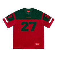 Supreme FW19 Week 8 Velour Football Jersey Tee SUP-FW19-787