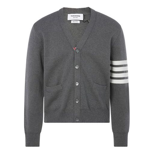 THOM BROWNE Cardigan 'Gray' MKC171A-00219-035