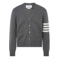 THOM BROWNE Cardigan 'Gray' MKC171A-00219-035