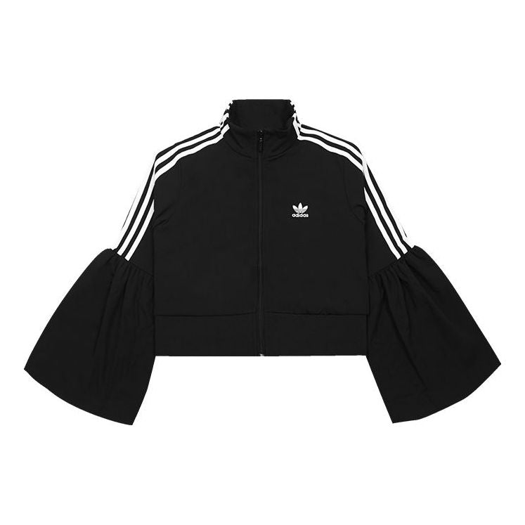 (WMNS) adidas Originals Casual Jacket 'Black' ED4744