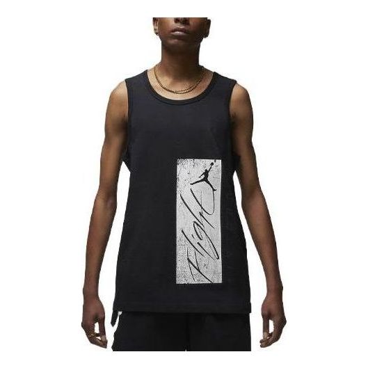 Air Jordan Essentials Graphic Tank Top 'Black' FJ2083-010