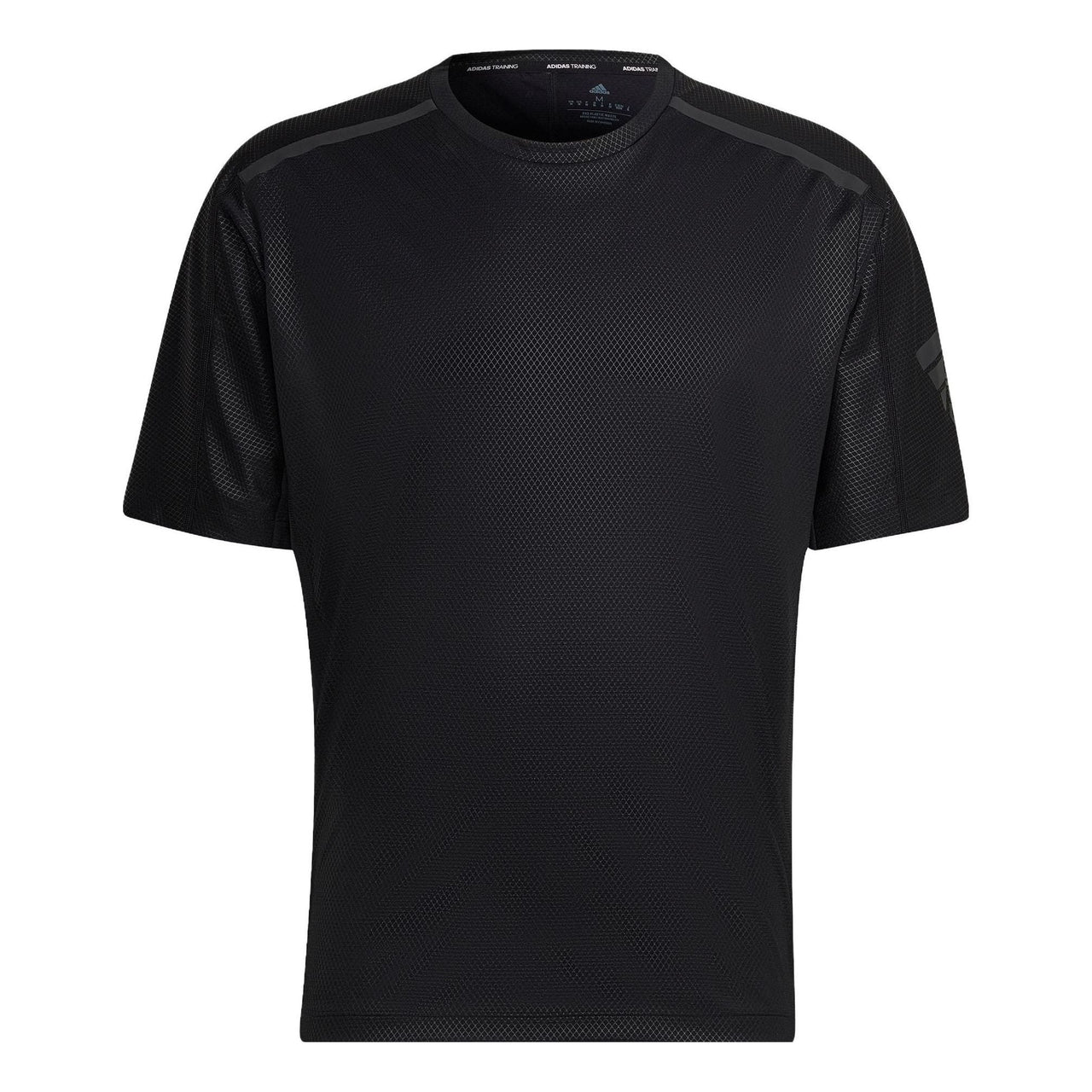 adidasWorkout PU-Coated T-Shirt 'Black ' HL8755