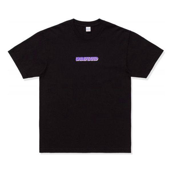 Men's UNDEFEATED Shadow LOGO Tee logo Short Sleeve Black 80092-BLK