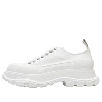 (WMNS) Alexander McQueen Tread Slick Low Lace Up 'White' 611705W4MV29000