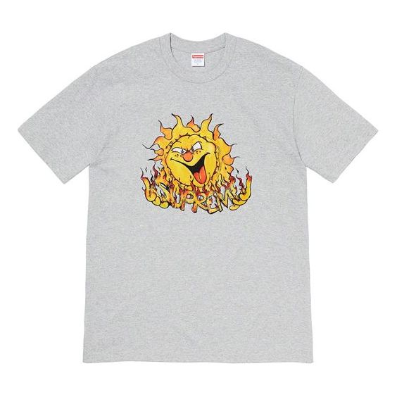 Supreme FW20 Week 7 Sun Tee T SUP-FW20-172-GRAY