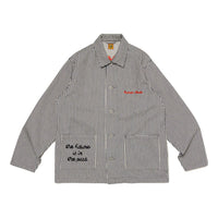 HUMAN MADE Hickory Coverall Jacket 'Indigo' HM26JK010