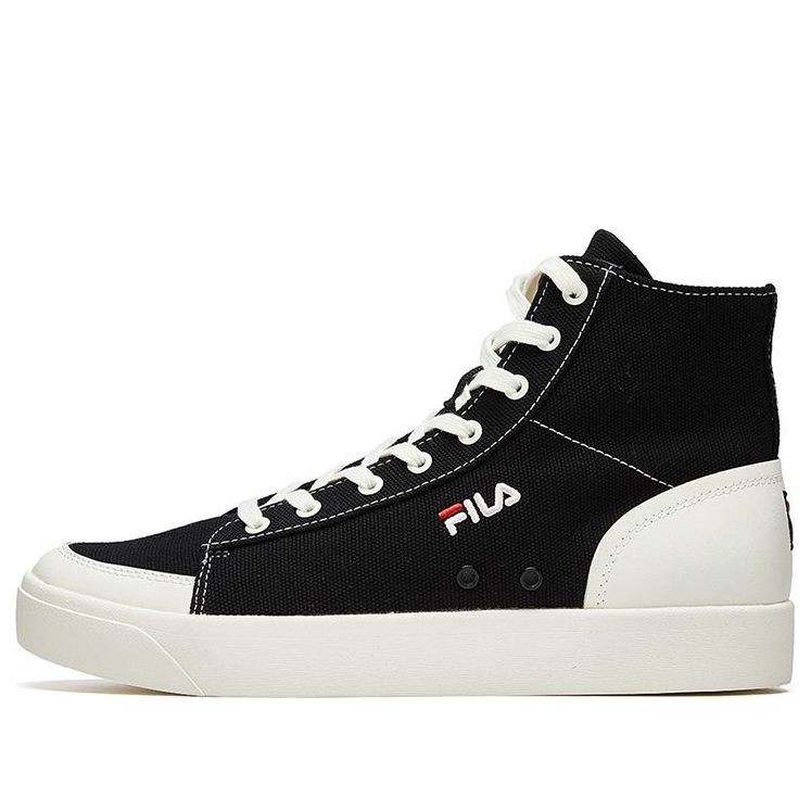 Fila Block High-top Canvas Shoes Black T12M014401FBK